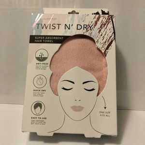 My beauty Spot, Twist and Dry, super absorbent hair towel.
